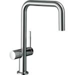 Hansgrohe Кухненски смесител Hansgrohe Talis M54 U 220 с едноръкохватков механизъм и 1 струя (72807000)