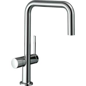 Hansgrohe Кухненски смесител Hansgrohe Talis M54 U 220 с едноръкохватков механизъм и 1 струя (72807000)