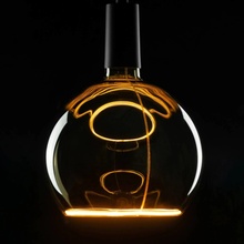 Segula LED floating globe G200 E27 6W smoke 55058