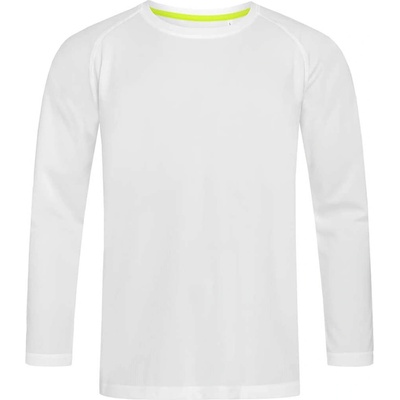 Stedman mesh long sleeve st8420 / Мъжка спортна риза с дълъг ръкав - бяла xxl (st8420whixxl)