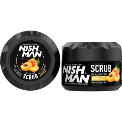 Nishman Scrub peeling na tvár a telo apricot 300 m