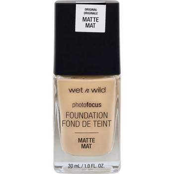 Wet n Wild Photo Focus zmatňujúci fluidný make-up Soft Beige 30 ml