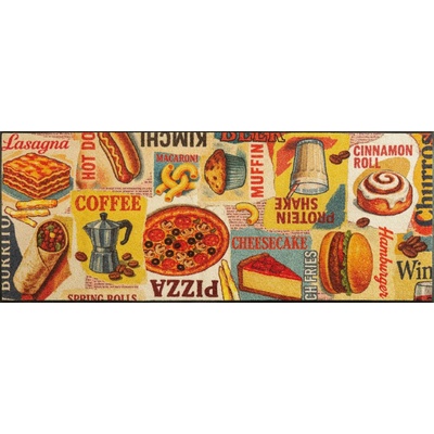 wash+dry Snack Attack 75x190 cm