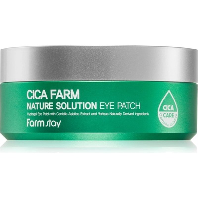 Farmstay Cica Farm Nature Solution хидрогелова маска за зоната около очите 60 бр