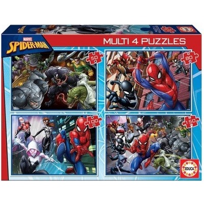 Educa - Детски пъзел 50-80-100-150 ч Spider-Man 18102