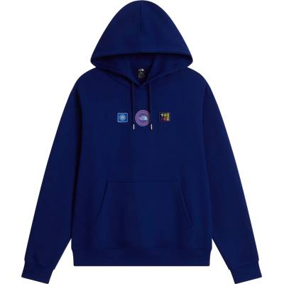 The North Face Мъжки суичър The North Face Explorer Badges RLX Hoodie - Bold Blue - размер XS (017-4702-0112)