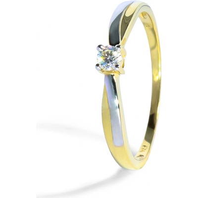 Blink-Blink Kombinovaný diamantový prsteň 1308ZbDG