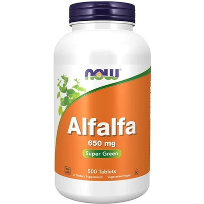 Now Foods Alfalfa 650mg 500 tabliet