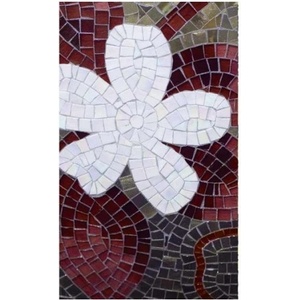 DIMEX ART Флизелинов фототапет червена мозайка 150 x 250 см
