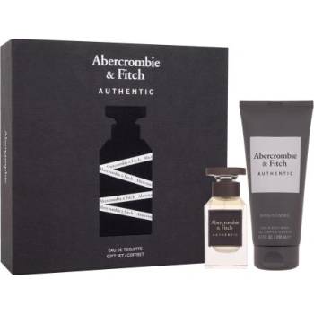 Abercrombie & Fitch Authentic подаръчен комплект: EDT 50 ml + душ гел 200 ml за мъже