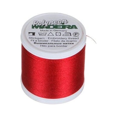 Vyšívací nitě PES Madeira Polyneon (400m) barva 1781 foliage rose