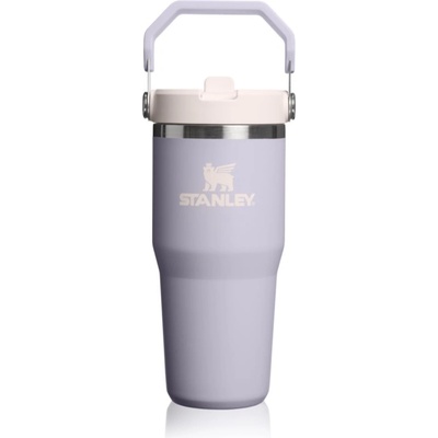 STANLEY IceFlow Flip Straw 2.0 Tumbler неръждаема термобутилка за вода Purple Dust 410ml