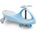 Toyz Детска Количка за яздене и бутане Wiggle Car Spinner Blue Caretero Toyz