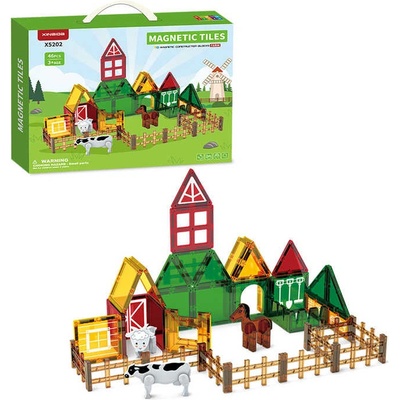 Magnetic Tiles Farm - 46 ks