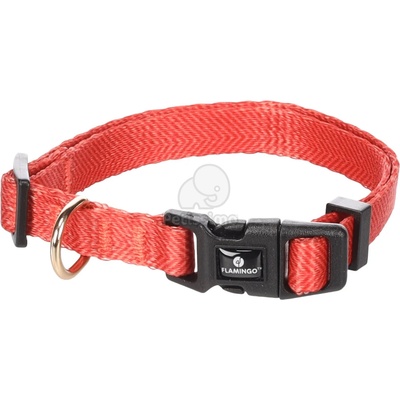 Flamingo Noekie нашийник за куче - оранжев S 30-45см x 15мм x 2мм