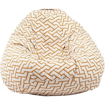 Image 1 of Pufrelax Пуф круша 520л. , Nirvana Gigant, Zappity Orange, Перящ се калъф, Пълнеж от Полистиролни перли, Гама Premium