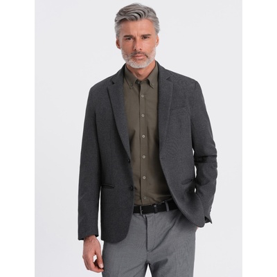 Ombre Clothing Тъмно сиво мъжко яке Ombre Clothing Ombre Clothing | Siv | МЪЖЕ | S