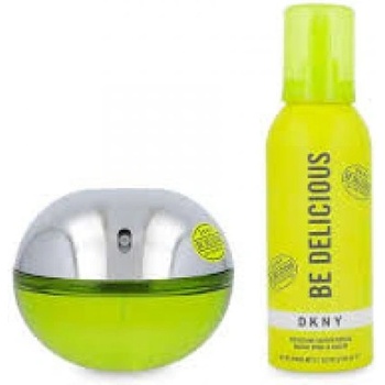 DKNY Be Delicious - Подаръчен коплект за жени ЕДП 100 мл + Пяна за душ 150 мл