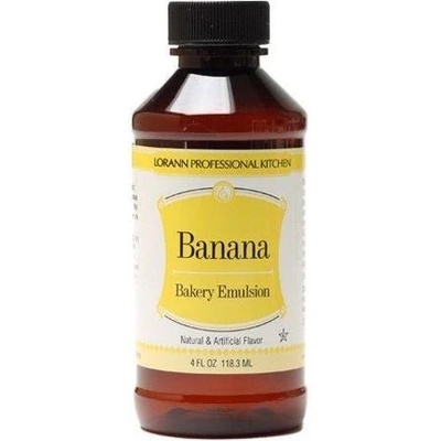 LorAnn aroma emulze Banán 118 ml FunCakes