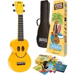 Mahalo U-SMILE Kit Yellow Сопрано укулеле