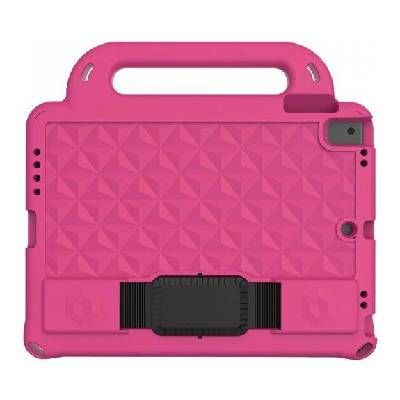 Устойчив кейс от пяна за деца с място за Apple Pencil за iPad 9, 7" (2017/2018) / Air 1 / 2 / Pro 9, 7" - розов (69797)