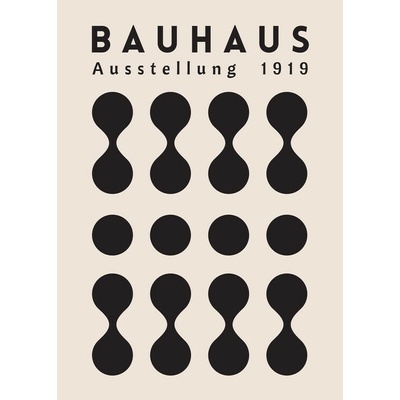 Plagát, Obraz - Bauhaus Print 02, 30 × 40 cm