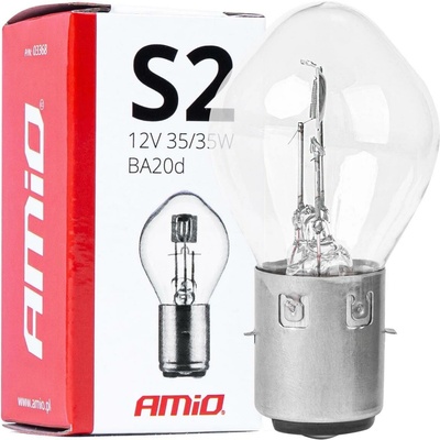 Amio Halogenové žárovky S2 BA20d 12V 35/35W
