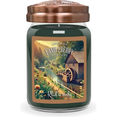 Candleberry Candle Klid u vody 624 g