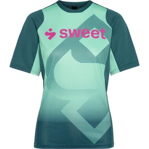 Sweet Protection Дамска фланелка с къс ръкав за колоездене Sweet Protection Women's Hunter II Trail T-Shirt Cycling jersey - Teal (156-2831-0214)
