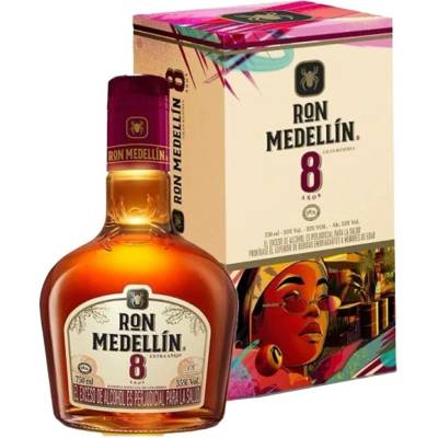 Ron Medellin Extra Anejo 8y 37,5% 0,7 l (holá láhev)