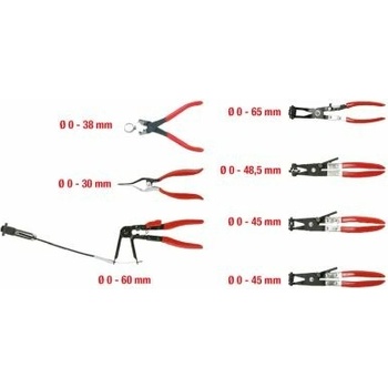 KS TOOLS Sada kliežtí 1151055