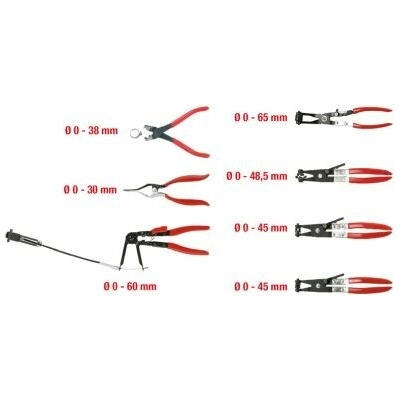 KS TOOLS Sada kliežtí 1151055