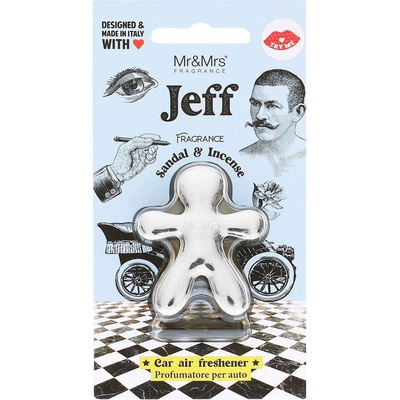 Mr&Mrs Fragrance Jeff SANDAL & INCENSE bílý