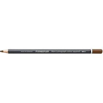 Staedtler Mars Lumograph akvarelová pastelka 104 tmavě hnědá šestihranná 104 79 TS10479