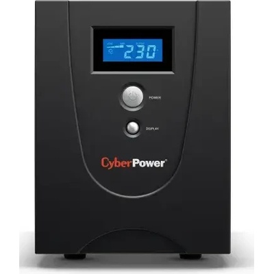 Енергоспестяващ UPS с AVR Cyberpower Value 2200EILCD, 2200VA/1320W, 6 x IEC C13, Черен (2200EILCD)