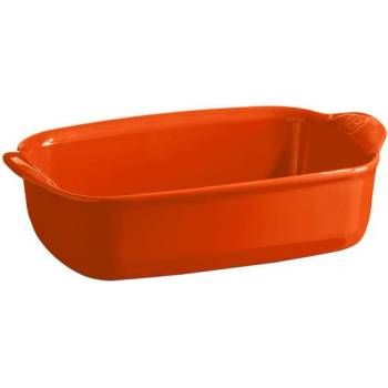 Image 1 of Emile Henry 22 х 15 см оранжeва керамична правоъгълна тава EMILE HENRY