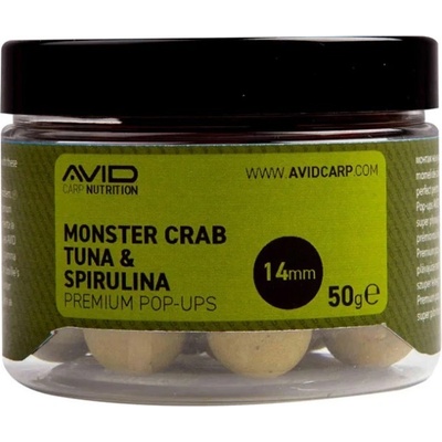 Avid Carp 14 mm 50 g Monster Crab-Tuna & Spirulina