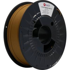 C-Tech 3DF-P-PLA1.75-WD 3D филамент, PREMIUM LINE, PLA, 1, 75mm, 1000g, Дърво (Brown) (3DF-P-PLA1.75-WD)