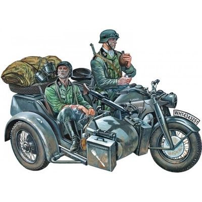 Italeri Zündapp KS 750 w/ Sidecar 1:35