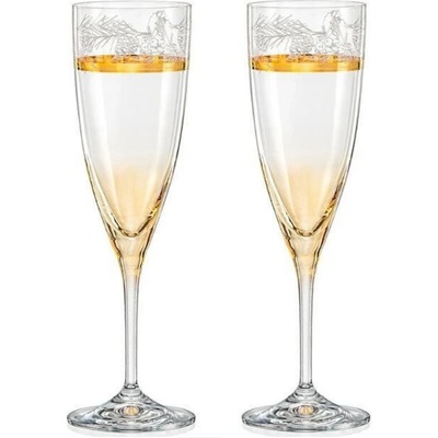 Crystalex sklenice na šampaňské Excelsior 2 x 220 ml