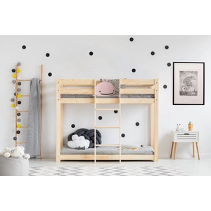 Adeko Двуетажно легло от борова дървесина 90x200 cm CLP - Adeko (CLP-90200)