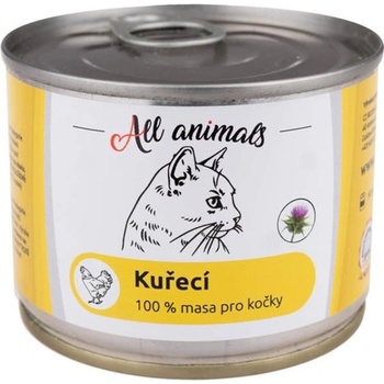 All Animals CAT kuřecí mleté maso 0,2 kg