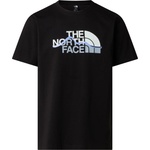 The North Face Мъжка тениска The North Face Mountain Line Short Sleeve Tee T-shirt - Black - размер XS (216-7978-0111)