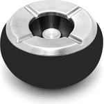 Horecano HORECANO-Иноксов ветроустойчив пепелник сфера Ø10xh4cm ЧЕРЕН (508131) (0171276)