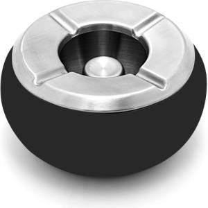 Horecano HORECANO-Иноксов ветроустойчив пепелник сфера Ø10xh4cm ЧЕРЕН (508131) (0171276)