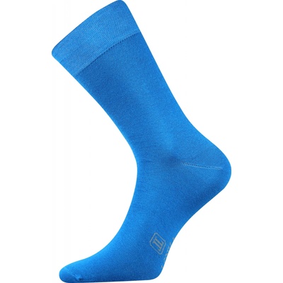 Lonka ponožky Decolor 1 pár středně modrá