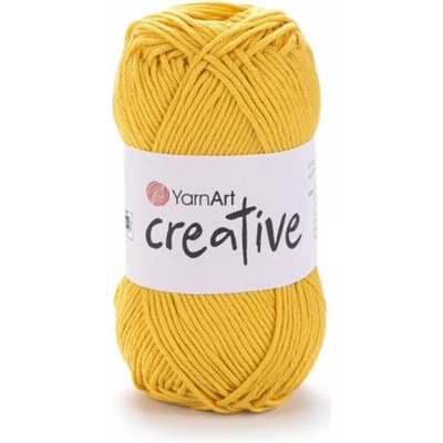 Yarn Art příze Creative_228 žlutá