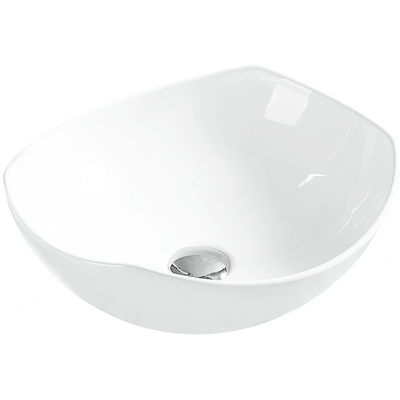 Mexen Enrica мивка върху плот 41 x 38 cm, бяла - 21904100 (21904100)