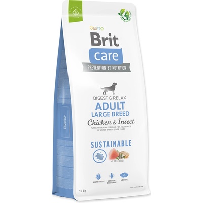 Brit Care Sustainable Adult Large Breed Chicken & Insect 2 x 12 kg