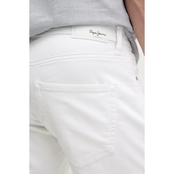 Pepe Jeans Къс панталон Pepe Jeans SLIM GYMDIGO SHORT TRACK в бяло PM801075TC8 (PM801075TC8)